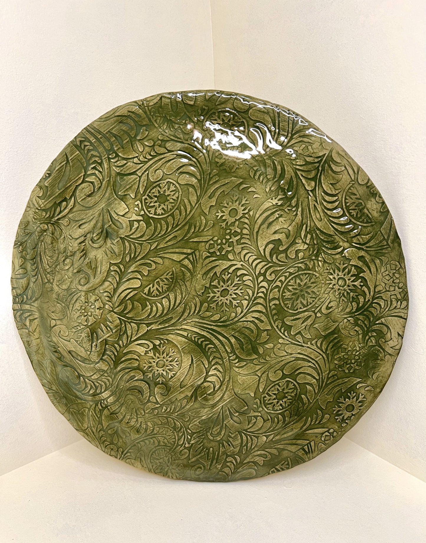 Plat rond - Collection Florale