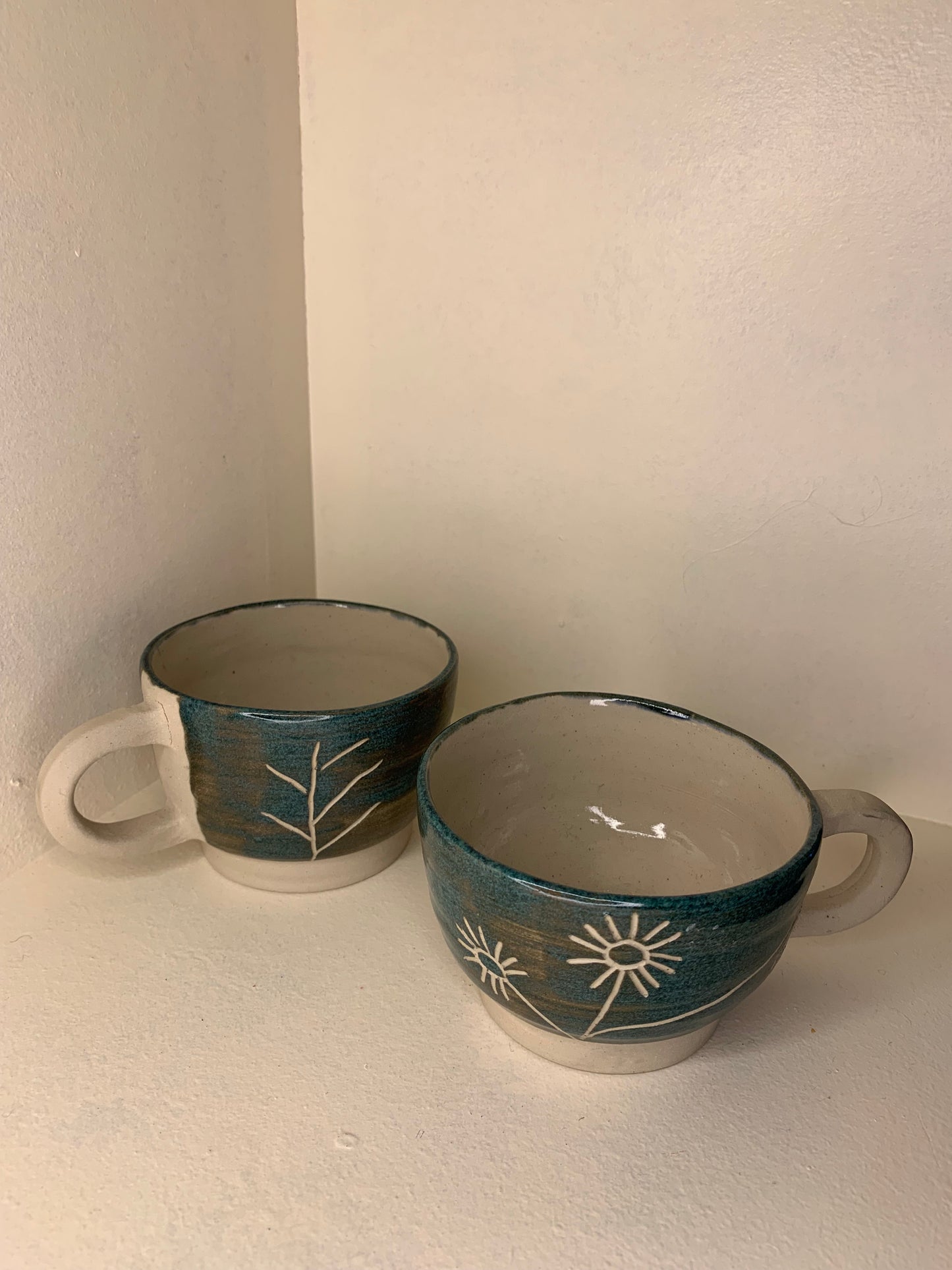 Lot de 2 tasses