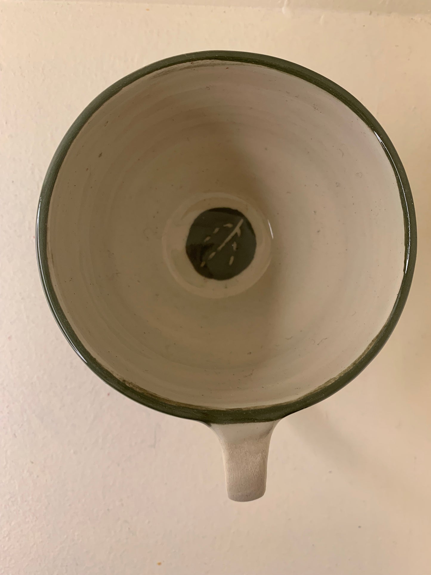 Grande tasse verte