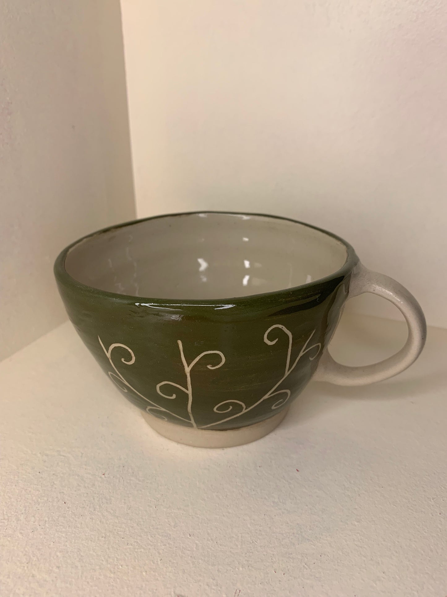 Grande tasse verte
