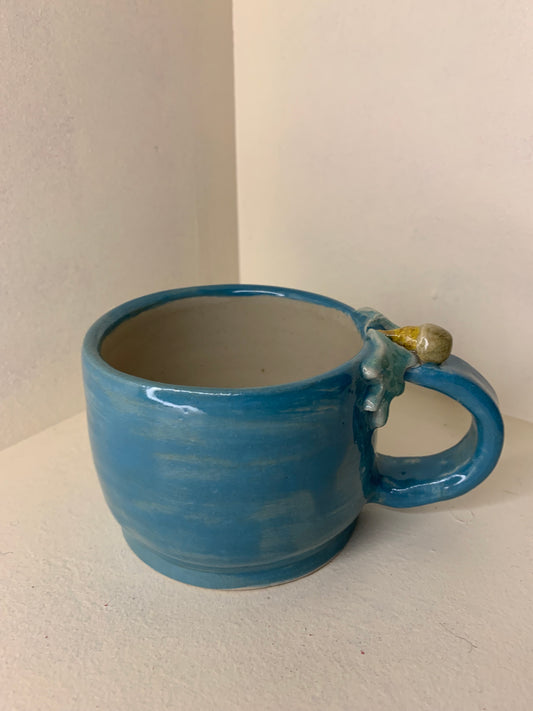 Tasse à gland bleue