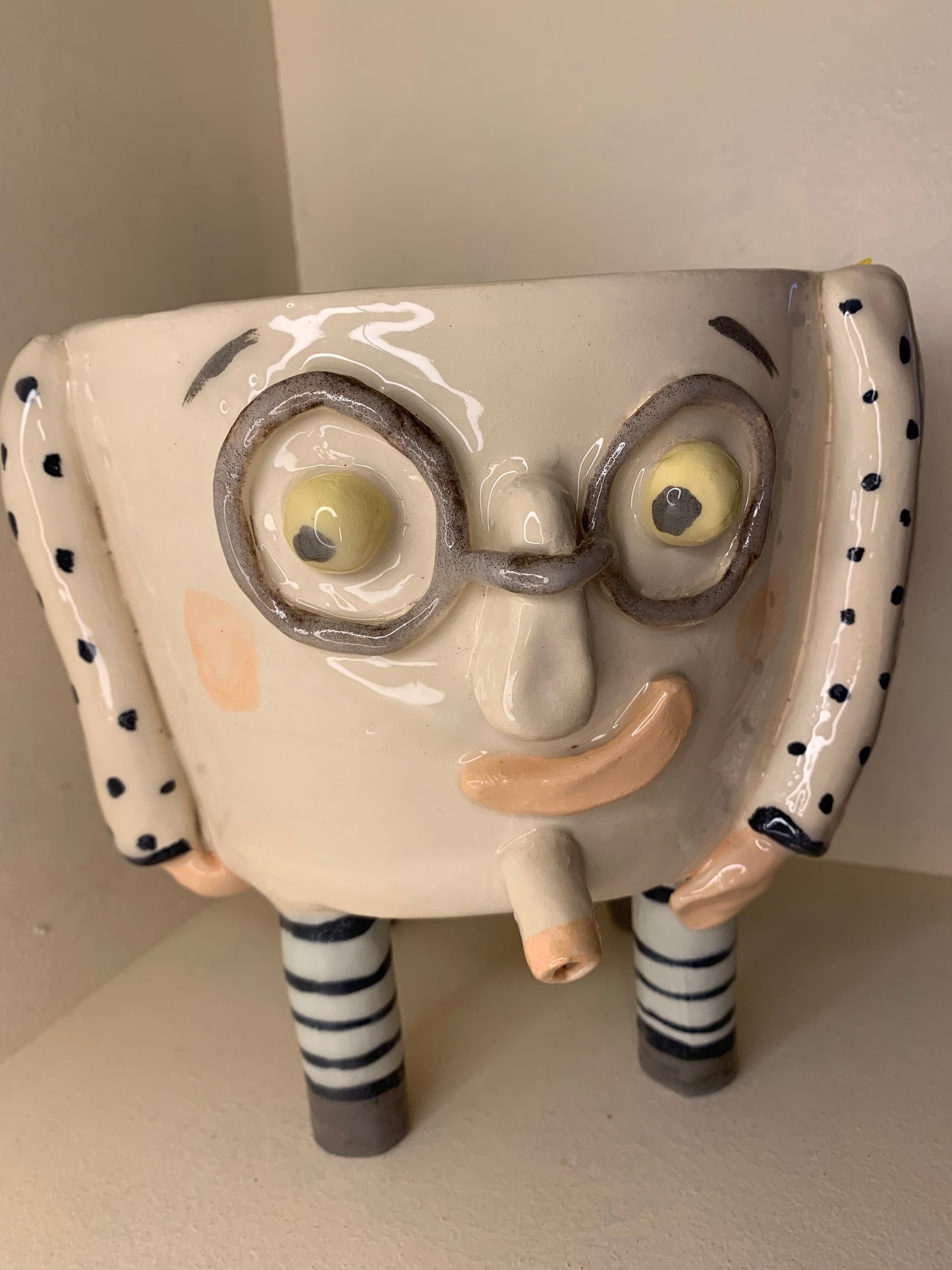 Pot de fleurs "pipi"